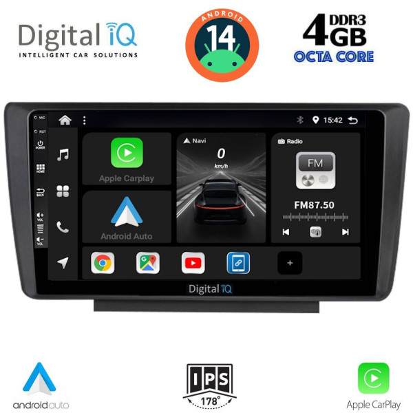 DIGITAL IQ BXF 6594_CPAA (9inc) MULTIMEDIA TABLET for SKODA OCTAVIA 5 mod. 2005-2012 DIGITAL IQ BXF 6594_CPAA (9inc) MULTIMEDIA TABLET for SKODA OCTAVIA 5 mod. 2005-2012