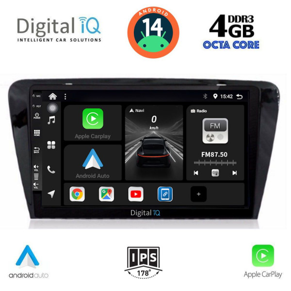 DIGITAL IQ BXF 6597_CPAA (10inc) MULTIMEDIA TABLET for SKODA OCTAVIA 7 mod. 2013-2021 DIGITAL IQ BXF 6597_CPAA (10inc) MULTIMEDIA TABLET for SKODA OCTAVIA 7 mod. 2013-2021