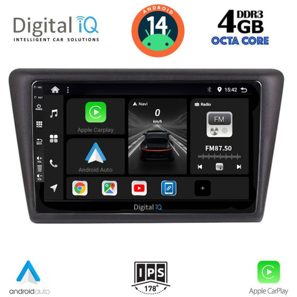 DIGITAL IQ BXF 6600_CPAA (9inc) MULTIMEDIA TABLET for SKODA RAPID SPACEBACK mod. 2014> DIGITAL IQ BXF 6600_CPAA (9inc) MULTIMEDIA TABLET for SKODA RAPID SPACEBACK mod. 2014>