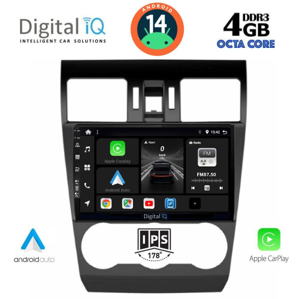 DIGITAL IQ BXF 6663_CPAA (9inc) MULTIMEDIA TABLET for SUBARU FORESTER - IMPREZA - XV mod. 2013-2019 DIGITAL IQ BXF 6663_CPAA (9inc) MULTIMEDIA TABLET for SUBARU FORESTER - IMPREZA - XV mod. 2013-2019