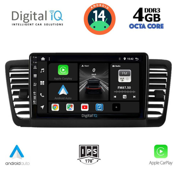 DIGITAL IQ BXF 6665_CPAA (9inc) MULTIMEDIA TABLET for SUBARU LEGACY - OUTBACK mod. 2002-2008 DIGITAL IQ BXF 6665_CPAA (9inc) MULTIMEDIA TABLET for SUBARU LEGACY - OUTBACK mod. 2002-2008