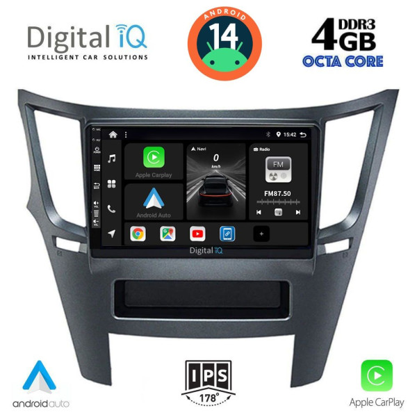 DIGITAL IQ BXF 6667_CPAA (9inc) MULTIMEDIA TABLET for SUBARU LEGACY - OUTBACK mod. 2009-2014 DIGITAL IQ BXF 6667_CPAA (9inc) MULTIMEDIA TABLET for SUBARU LEGACY - OUTBACK mod. 2009-2014