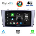 DIGITAL IQ BXF 6705_CPAA (9inc) MULTIMEDIA TABLET for TOYOTA AVENSIS (T27) mod. 2009-2015 DIGITAL IQ BXF 6705_CPAA (9inc) MULTIMEDIA TABLET for TOYOTA AVENSIS (T27) mod. 2009-2015