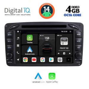 DIGITAL IQ BXF 671_CPAA (7'' DVD) MULTIMEDIA SYSTEM for MERCEDES C (W203) mod. 1999-2004