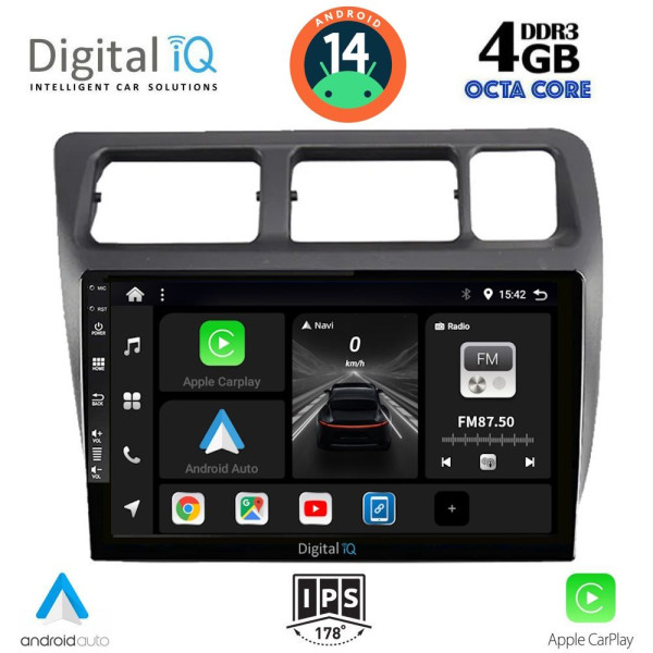 DIGITAL IQ BXF 6710_CPAA (9inc) MULTIMEDIA TABLET for TOYOTA COROLLA mod. 1992-1997