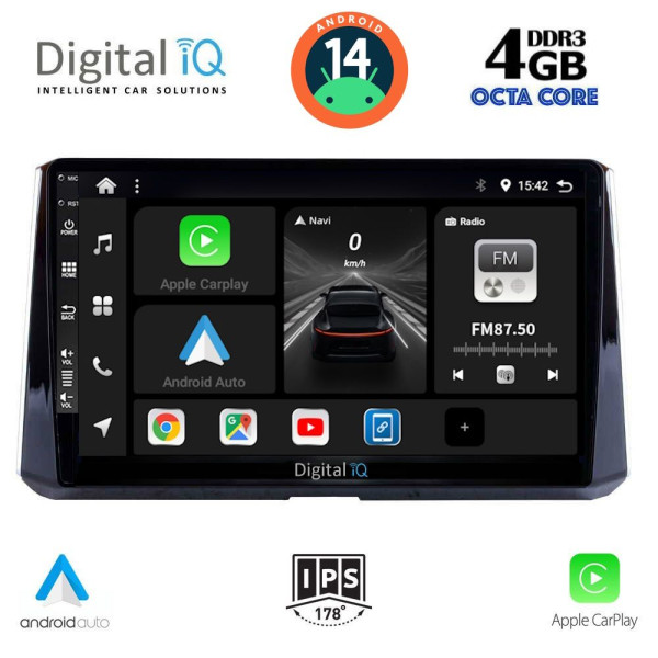 DIGITAL IQ BXF 6716_CPAA (10inc) MULTIMEDIA TABLET for TOYOTA COROLLA mod. 2019> DIGITAL IQ BXF 6716_CPAA (10inc) MULTIMEDIA TABLET for TOYOTA COROLLA mod. 2019>