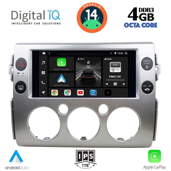 DIGITAL IQ BXF 6717_CPAA (9inc) MULTIMEDIA TABLET for TOYOTA FJ CRUISER mod. 2007-2013 DIGITAL IQ BXF 6717_CPAA (9inc) MULTIMEDIA TABLET for TOYOTA FJ CRUISER mod. 2007-2013