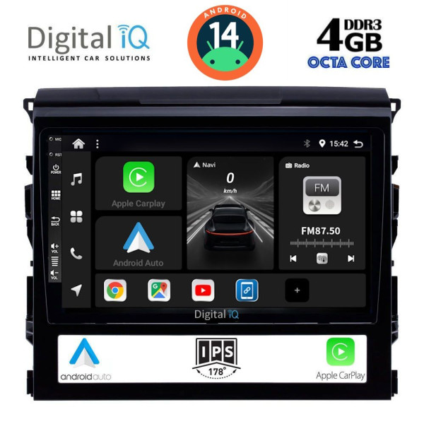 DIGITAL IQ BXF 6725_CPAA (9inc) MULTIMEDIA TABLET for TOYOTA LANDCRUISER mod. 2016-2019 DIGITAL IQ BXF 6725_CPAA (9inc) MULTIMEDIA TABLET for TOYOTA LANDCRUISER mod. 2016-2019