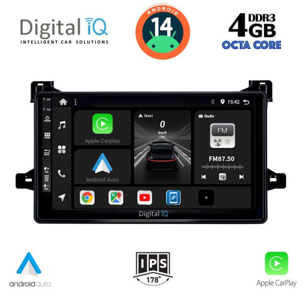 DIGITAL IQ BXF 6727_CPAA (9inc) MULTIMEDIA TABLET for TOYOTA PRIUS mod. 2016-2020 DIGITAL IQ BXF 6727_CPAA (9inc) MULTIMEDIA TABLET for TOYOTA PRIUS mod. 2016-2020