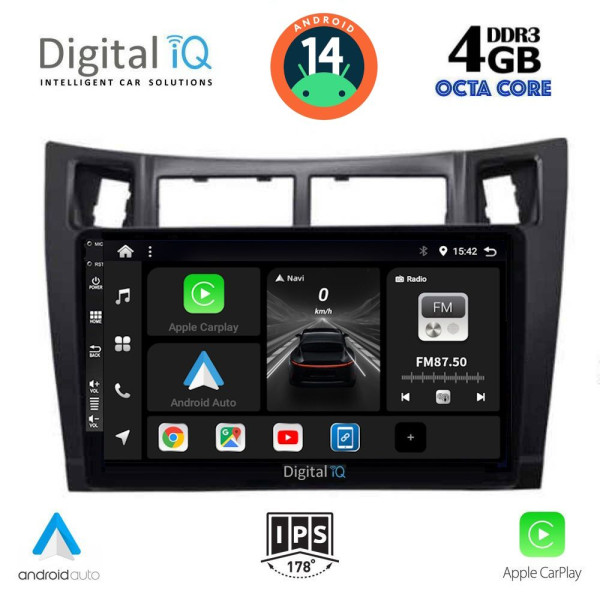 DIGITAL IQ BXF 6736_CPAA (9inc) MULTIMEDIA TABLET for TOYOTA YARIS mod. 2006-2011 DIGITAL IQ BXF 6736_CPAA (9inc) MULTIMEDIA TABLET for TOYOTA YARIS mod. 2006-2011