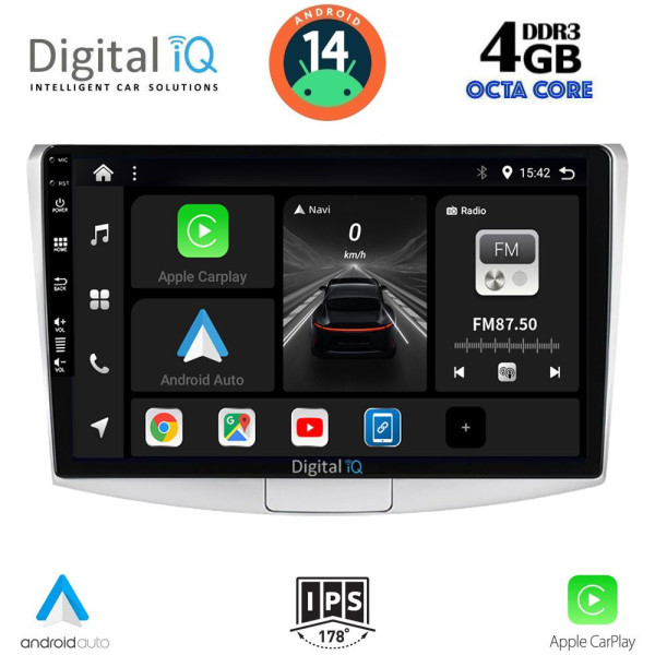DIGITAL IQ BXF 6764_CPAA (10inc) MULTIMEDIA TABLET for VW PASSAT mod. 2010-2015