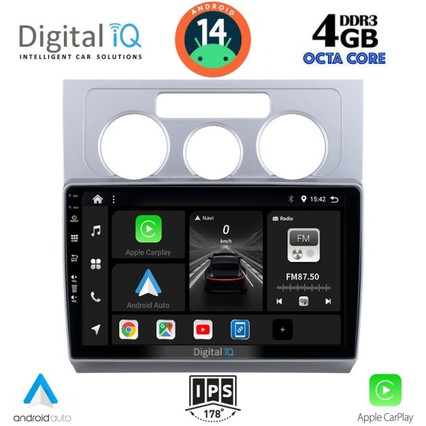 DIGITAL IQ BXF 6767_CPAA A/C (10inc) MULTIMEDIA TABLET for VW TOURAN mod. 2003-2010 DIGITAL IQ BXF 6767_CPAA A/C (10inc) MULTIMEDIA TABLET for VW TOURAN mod. 2003-2010
