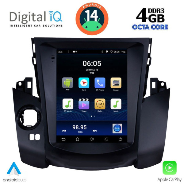 DIGITAL IQ BXF 6969_CPAA TESLA STYLE for TOYOTA RAV 4 mod. 2006-2012 DIGITAL IQ BXF 6969_CPAA TESLA STYLE for TOYOTA RAV 4 mod. 2006-2012