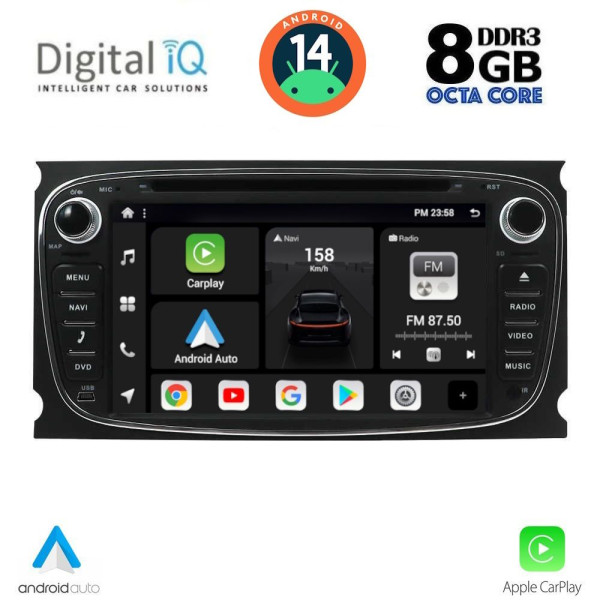DIGITAL IQ BXF 703B_CPAA (7'' DECK) MULTIMEDIA SYSTEM for FORD mod. 2007-2011 DIGITAL IQ BXF 703B_CPAA (7'' DECK) MULTIMEDIA SYSTEM for FORD mod. 2007-2011