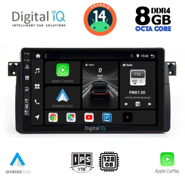 DIGITAL IQ BXF 7042_CPAA (9inc) MULTIMEDIA TABLET for BMW E46 mod. 1998-2005 DIGITAL IQ BXF 7042_CPAA (9inc) MULTIMEDIA TABLET for BMW E46 mod. 1998-2005
