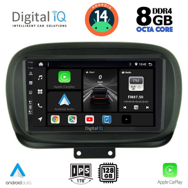 DIGITAL IQ BXF 7134_CPAA (9inc) MULTIMEDIA TABLET for FIAT 500Χ mod. 2014> DIGITAL IQ BXF 7134_CPAA (9inc) MULTIMEDIA TABLET for FIAT 500Χ mod. 2014>