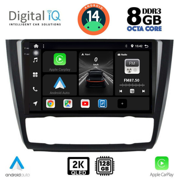 DIGITAL IQ BXF 11040_CPAA CLIMA (9inc) MULTIMEDIA TABLET for BMW S.1 E81-82-87-88 mod. 2004-2013 DIGITAL IQ BXF 11040_CPAA CLIMA (9inc) MULTIMEDIA TABLET for BMW S.1 E81-82-87-88 mod. 2004-2013