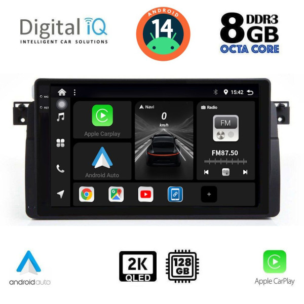 DIGITAL IQ BXF 11042_CPAA (9inc) MULTIMEDIA TABLET for BMW E46 mod. 1998-2005 DIGITAL IQ BXF 11042_CPAA (9inc) MULTIMEDIA TABLET for BMW E46 mod. 1998-2005