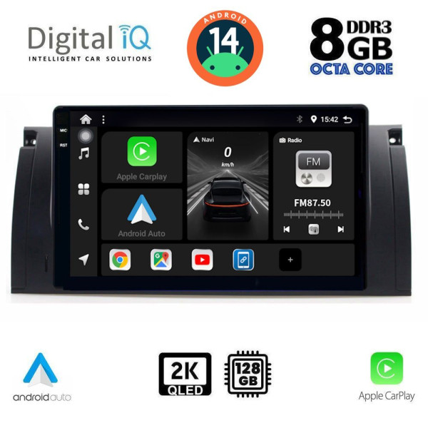DIGITAL IQ BXF 11045_CPAA (9inc) MULTIMEDIA TABLET for BMW Series 5 (E39) mod. 1997-2005 | X5 (E53) mod. 1999-2006 DIGITAL IQ BXF 11045_CPAA (9inc) MULTIMEDIA TABLET for BMW Series 5 (E39) mod. 1997-2005 | X5 (E53) mod. 1999-2006