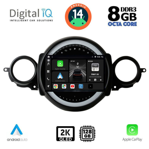 DIGITAL IQ BXF 11064_CPAA (9inc) MULTIMEDIA TABLET for MINI COOPER (R56-R57) mod. 2006-2014 - CLUBMAN (R55) mod. 2007-2014