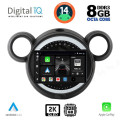 DIGITAL IQ BXF 11065_CPAA (9inc) MULTIMEDIA TABLET for MINI COUNTRYMAN (R60) mod. 2010-2016 - PACEMAN (R61) mod. 2013-2016