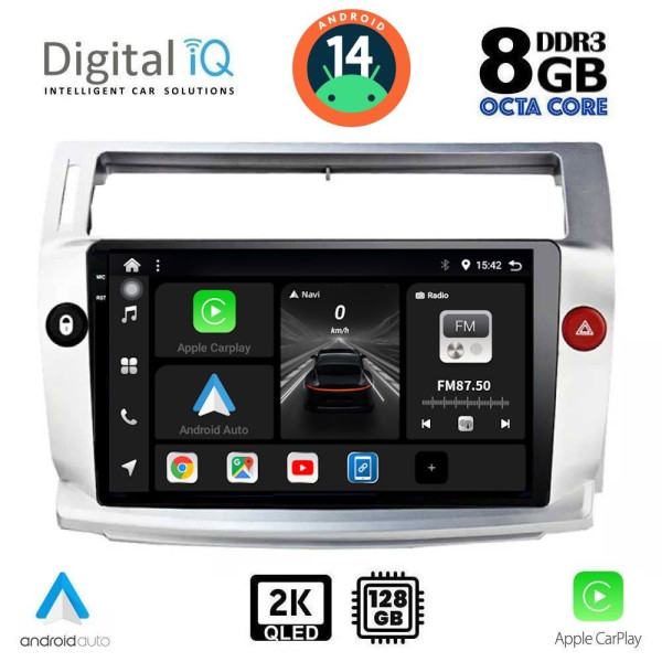 DIGITAL IQ BXF 11084_CPAA (9inc) MULTIMEDIA TABLET for CITROEN C4  mod. 2004-2011
