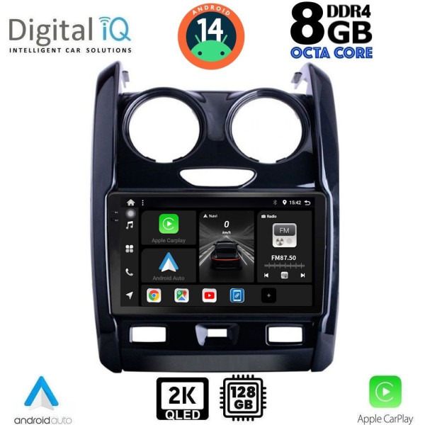 DIGITAL IQ BXF 11103_CPAA (9inc) MULTIMEDIA TABLET for DACIA DUSTER mod. 2012-2019 DIGITAL IQ BXF 11103_CPAA (9inc) MULTIMEDIA TABLET for DACIA DUSTER mod. 2012-2019
