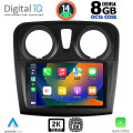 DIGITAL IQ BXF 11108_CPAA (9inc) MULTIMEDIA TABLET for DACIA LOGAN – SANDERO mod. 2012-2019 DIGITAL IQ BXF 11108_CPAA (9inc) MULTIMEDIA TABLET for DACIA LOGAN – SANDERO mod. 2012-2019