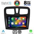 DIGITAL IQ BXF 11108SQ_CPAA (9inc) MULTIMEDIA TABLET for DACIA LOGAN – SANDERO mod. 2012-2019 DIGITAL IQ BXF 11108SQ_CPAA (9inc) MULTIMEDIA TABLET for DACIA LOGAN – SANDERO mod. 2012-2019