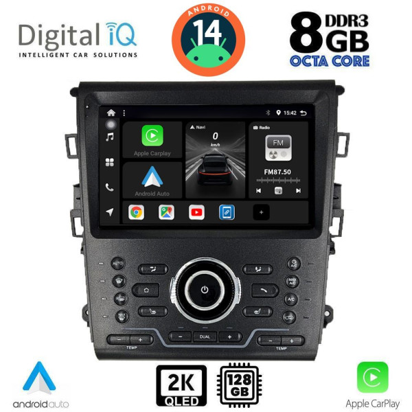 DIGITAL IQ BXF 11164_CPAA CLIMA (9inc) MULTIMEDIA TABLET for FORD MONDEO mod. 2014> DIGITAL IQ BXF 11164_CPAA CLIMA (9inc) MULTIMEDIA TABLET for FORD MONDEO mod. 2014>