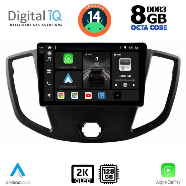 DIGITAL IQ BXF 11179_CPAA (9inc) MULTIMEDIA TABLET for FORD TRANSIT mod. 2014-2020 DIGITAL IQ BXF 11179_CPAA (9inc) MULTIMEDIA TABLET for FORD TRANSIT mod. 2014-2020