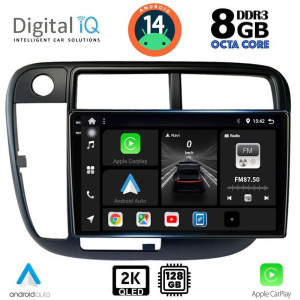 DIGITAL IQ BXF 11186_CPAA CLIMA (9inc) MULTIMEDIA TABLET for HONDA CIVIC mod. 1995-2001