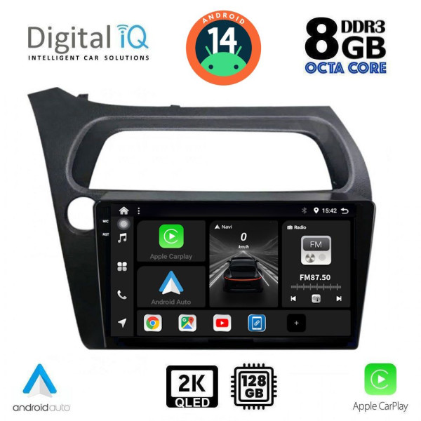 DIGITAL IQ BXF 11189_CPAA (9inc) MULTIMEDIA TABLET for HONDA CIVIC 3D-5D mod. 2006-2012 DIGITAL IQ BXF 11189_CPAA (9inc) MULTIMEDIA TABLET for HONDA CIVIC 3D-5D mod. 2006-2012