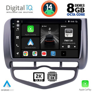 DIGITAL IQ BXF 11210_CPAA CLIMA (9inc) MULTIMEDIA TABLET for HONDA JAZZ mod. 2002-2008