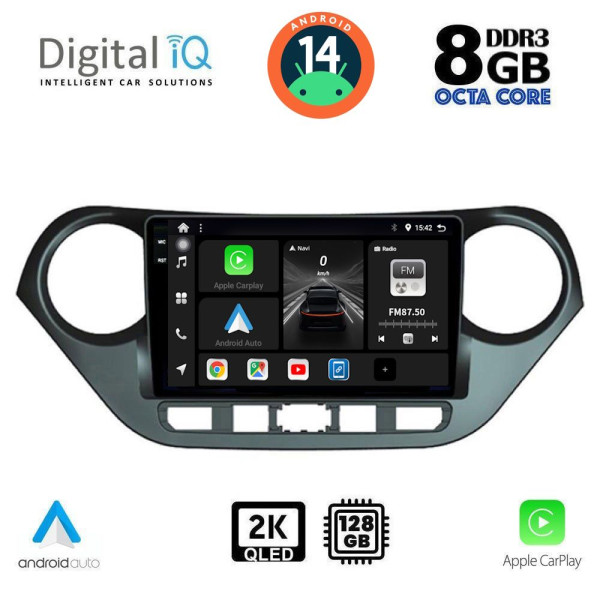 DIGITAL IQ BXF 11224_CPAA (9inc) MULTIMEDIA TABLET for HYUNDAI i10 mod. 2014-2020