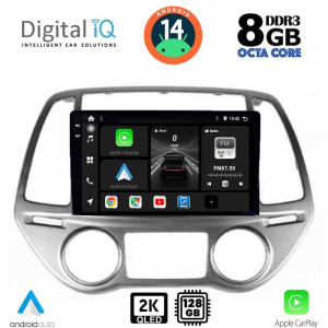 DIGITAL IQ BXF 11227_CPAA CLIMA (9inc) MULTIMEDIA TABLET for HYUNDAI i20 mod. 2008-2012
