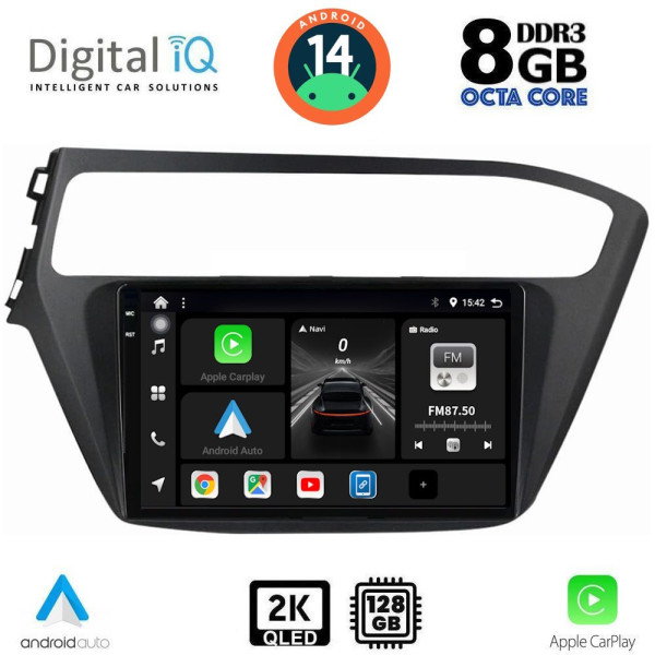 DIGITAL IQ BXF 11230_CPAA (9inc) MULTIMEDIA TABLET for HYUNDAI i20 mod. 2018-2021 DIGITAL IQ BXF 11230_CPAA (9inc) MULTIMEDIA TABLET for HYUNDAI i20 mod. 2018-2021