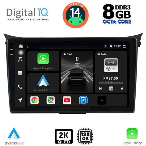 DIGITAL IQ BXF 11232_CPAA (9inc) MULTIMEDIA TABLET for HYUNDAI i30 mod. 2012-2017 DIGITAL IQ BXF 11232_CPAA (9inc) MULTIMEDIA TABLET for HYUNDAI i30 mod. 2012-2017