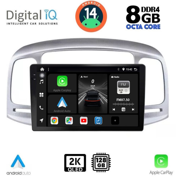 DIGITAL IQ BXF 11249_CPAA (9inc) MULTIMEDIA TABLET for HYUNDAI ACCENT mod. 2005-2012 DIGITAL IQ BXF 11249_CPAA (9inc) MULTIMEDIA TABLET for HYUNDAI ACCENT mod. 2005-2012