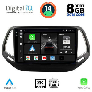 DIGITAL IQ BXF 11278_CPAA (10inc) MULTIMEDIA TABLET for JEEP COMPASS mod. 2016-2021