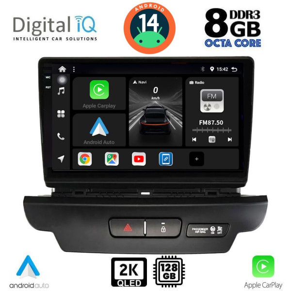 DIGITAL IQ BXF 11304_CPAA (9inc) MULTIMEDIA TABLET for KIA CEED - XCEED mod. 2018-2022 DIGITAL IQ BXF 11304_CPAA (9inc) MULTIMEDIA TABLET for KIA CEED - XCEED mod. 2018-2022