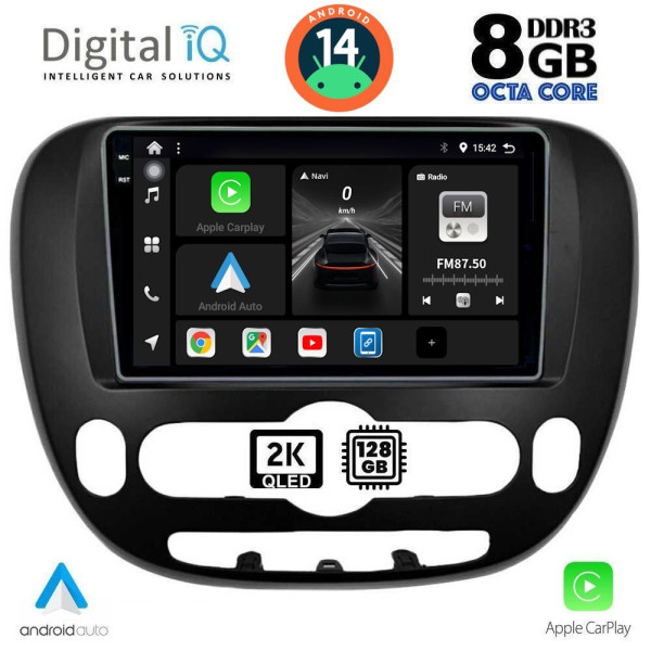 DIGITAL IQ BXF 11321_CPAA (9inc) MULTIMEDIA TABLET for KIA SOUL mod. 2014>