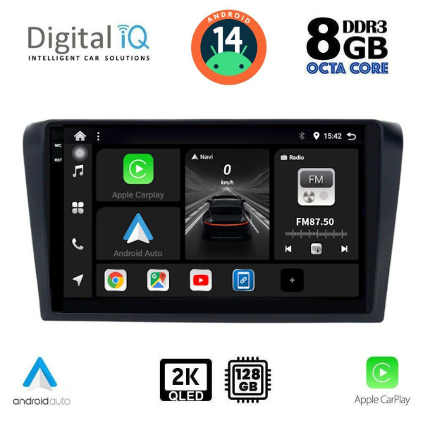 DIGITAL IQ BXF 11365_CPAA (9inc) MULTIMEDIA TABLET for MAZDA 3 mod. 2003-2008 DIGITAL IQ BXF 11365_CPAA (9inc) MULTIMEDIA TABLET for MAZDA 3 mod. 2003-2008