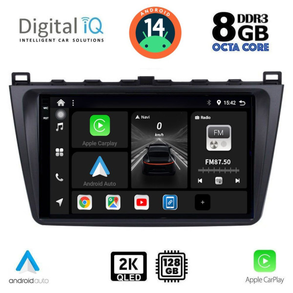 DIGITAL IQ BXF 11377_CPAA (9inc) MULTIMEDIA TABLET for MAZDA 6 mod. 2008-2012 DIGITAL IQ BXF 11377_CPAA (9inc) MULTIMEDIA TABLET for MAZDA 6 mod. 2008-2012