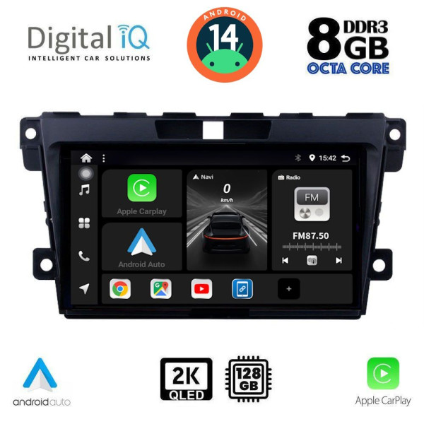 DIGITAL IQ BXF 11389_CPAA (9inc) MULTIMEDIA TABLET for MAZDA CX7 mod. 2006-2012 DIGITAL IQ BXF 11389_CPAA (9inc) MULTIMEDIA TABLET for MAZDA CX7 mod. 2006-2012