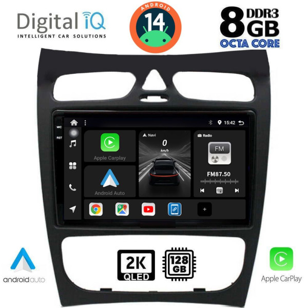 DIGITAL IQ BXF 11406_CPAA (9inc) MULTIMEDIA TABLET for MERCEDES CLK (W209) mod. 2000-2004 DIGITAL IQ BXF 11406_CPAA (9inc) MULTIMEDIA TABLET for MERCEDES CLK (W209) mod. 2000-2004