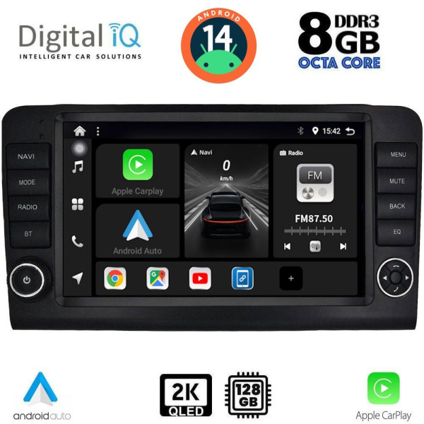 DIGITAL IQ BXF 11416_CPAA (9inc) MULTIMEDIA TABLET for MERCEDES ML (W164) – GL (X164) mod. 2005-2011 DIGITAL IQ BXF 11416_CPAA (9inc) MULTIMEDIA TABLET for MERCEDES ML (W164) – GL (X164) mod. 2005-2011