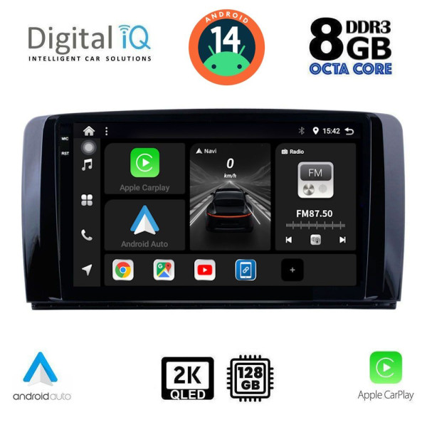 DIGITAL IQ BXF 11422_CPAA (9inc) MULTIMEDIA TABLET for MERCEDES R (W251) mod. 2006-2015