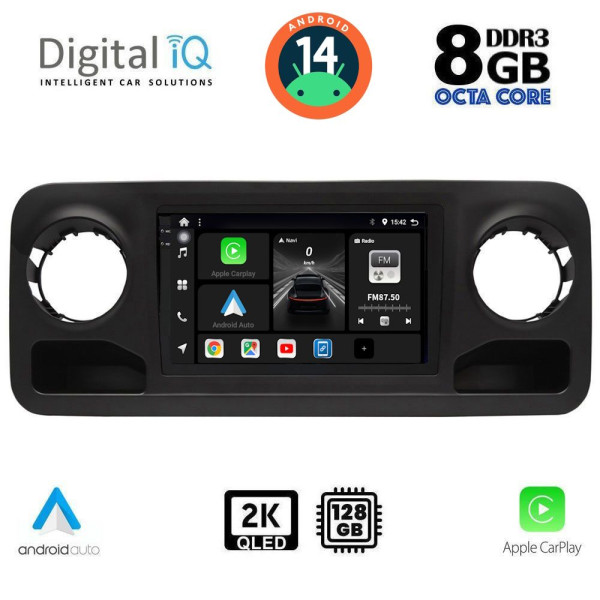 DIGITAL IQ BXF 11424_CPAA (10inc) MULTIMEDIA TABLET for MERCEDES SPRINTER mod. 2018>