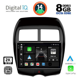 DIGITAL IQ BXF 11430_CPAA (10inc) MULTIMEDIA TABLET for MITSUBISHI ASX mod. 2009> - PEUGEOT 4008 mod. 2012-2018